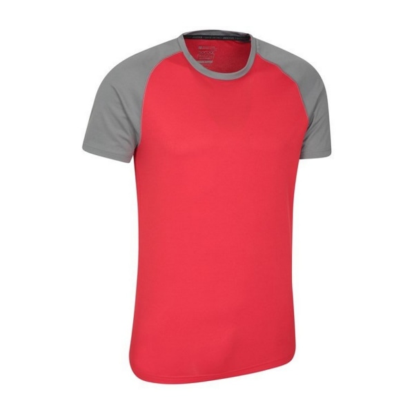 Mountain Warehouse Mens Endurance Andningsbar T-shirt 3XL Röd/Grå Red/Grey 3XL