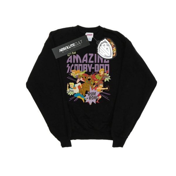 Scooby Doo Dam/Damer The Amazing Scooby Sweatshirt M Svart Black M