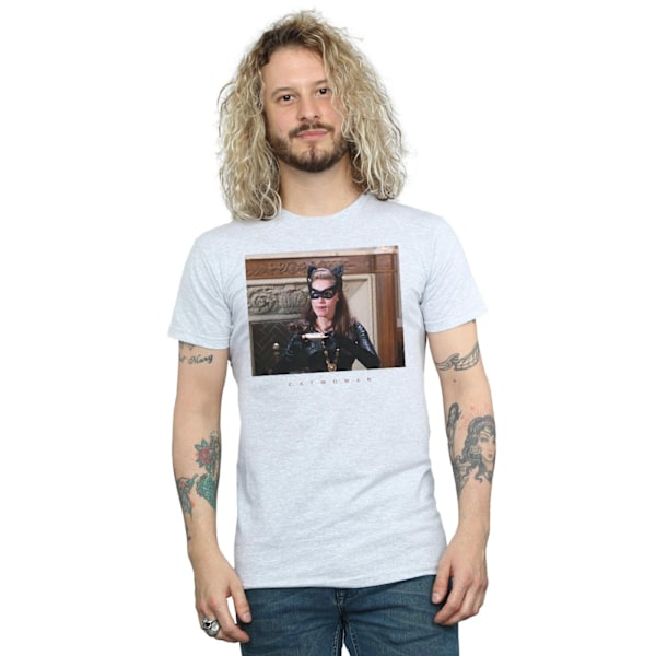 DC Comics Herr Batman TV-serie Catwoman Foto T-shirt XXL Spor Sports Grey XXL