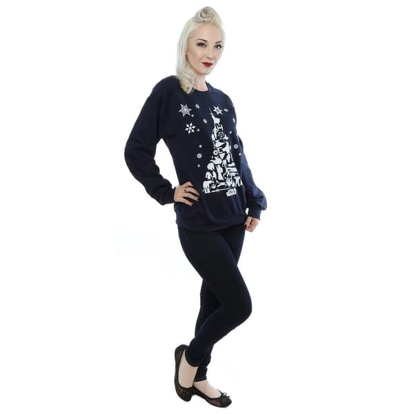 Star Wars Dam/Dam Julgran Tröja M Mörkblå Deep Navy M