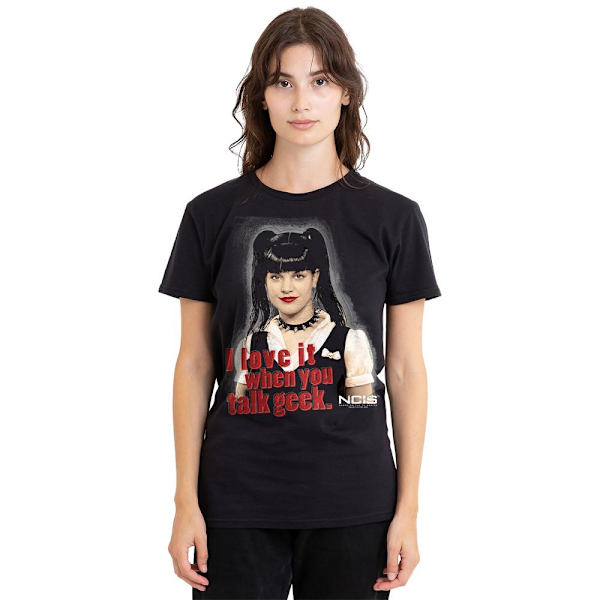 NCIS Unisex Vuxen Geek Talk T-Shirt XXL Svart Black XXL