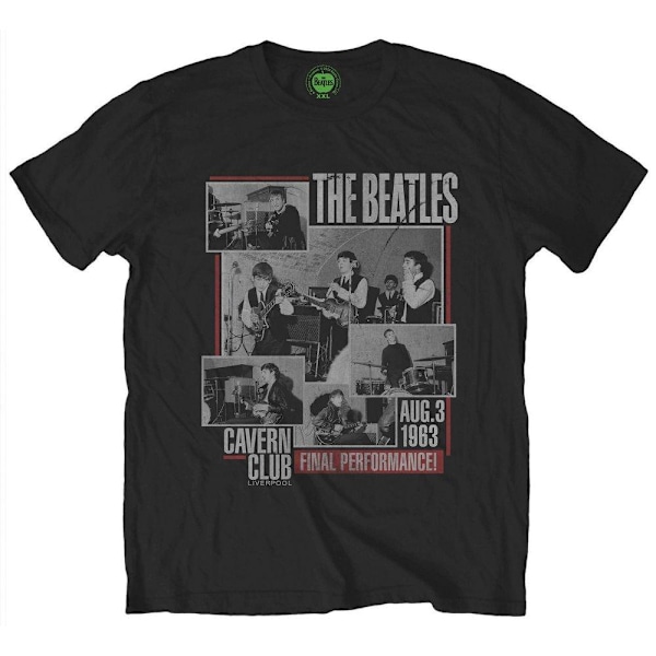 The Beatles Unisex Vuxen Final Performance T-Shirt XXL Svart Black XXL