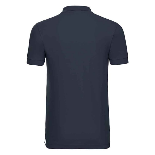 Russell Herr Pique Stretch Poloskjorta L French Navy French Navy L