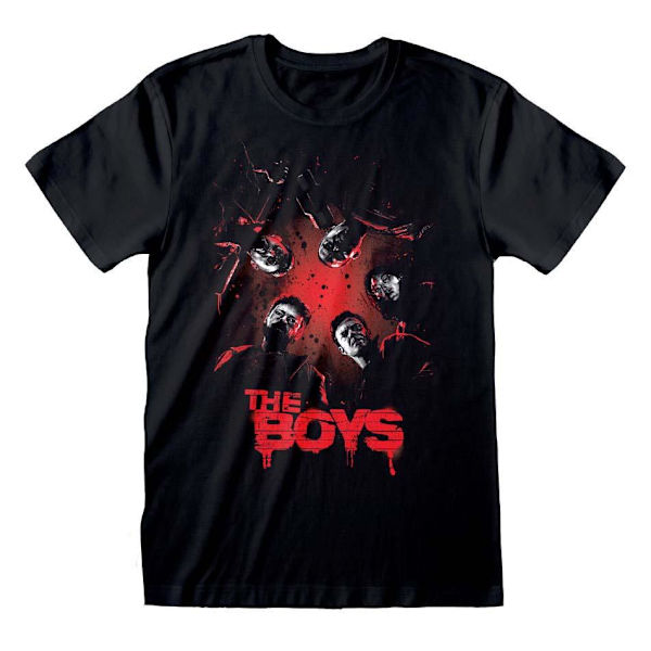 The Boys Unisex Vuxen Gruppbild T-shirt L Svart Black L