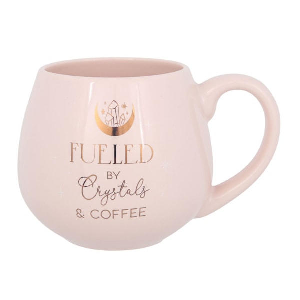 Something Different Kristaller Och Kaffe Rund Mugg En Storlek Rosa Pink One Size