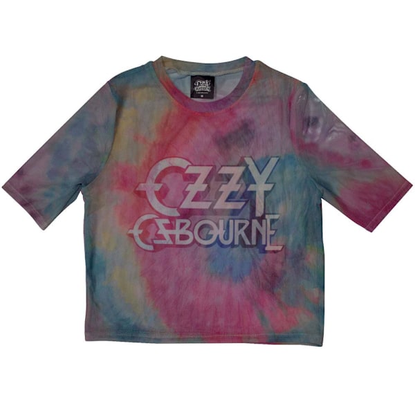 Ozzy Osbourne Dam/Dam Logo Mesh Crop Top 10 UK Flerfärgad Multicoloured 10 UK