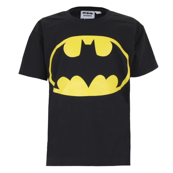 Batman Boys Logo T-Shirt M Svart/Gul Black/Yellow M