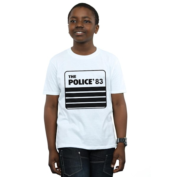 The Police Boys 83 Tour T-Shirt 5-6 år Vit White 5-6 Years