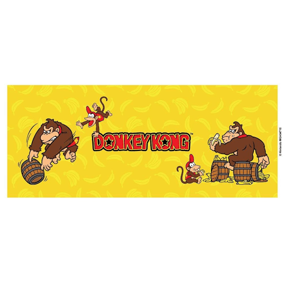 Donkey Kong Bananmugg Storlek: En Storlek Vit White One Size