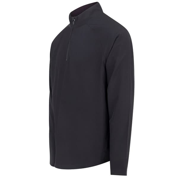 Tombo Herr Teknisk Quarter Zip Träningströja L Svart Black L