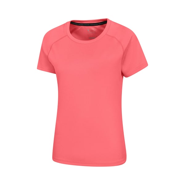 Mountain Warehouse Dam/Dam Endurance T-shirt 4 UK Rosa Pink 4 UK