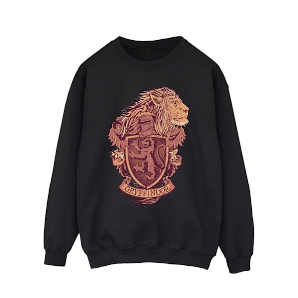 Harry Potter Herr Gryffindor Sketch Crest Sweatshirt M Svart Black M