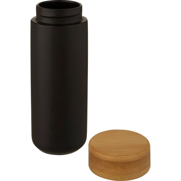 Avenue Lumi Bambu Mugg En Storlek Solid Svart Solid Black One Size
