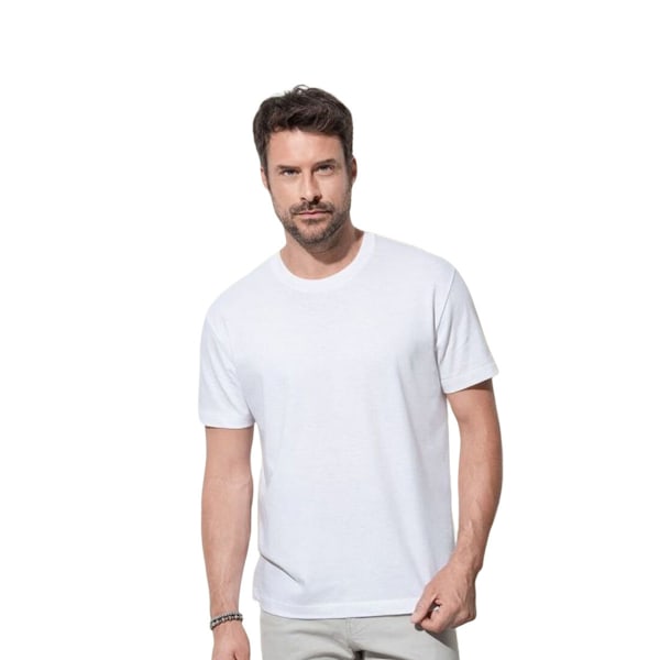 Stedman Classic Organic Tee XXS Vit White XXS