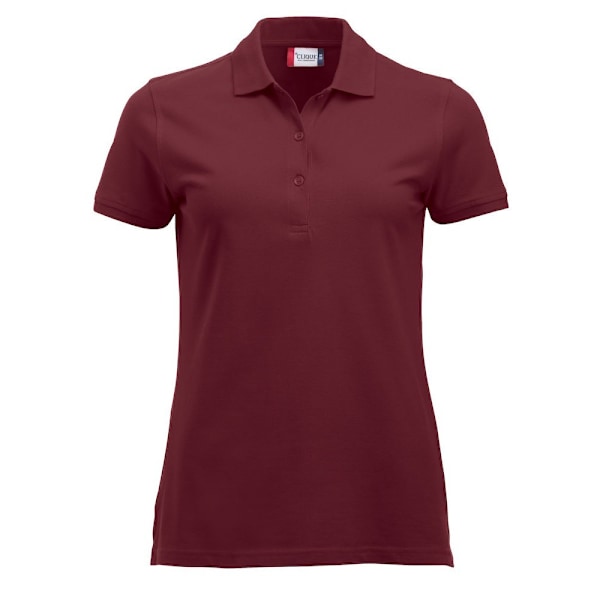 Clique Dam/Dam Marion Pikétröja XL Burgundy Burgundy XL