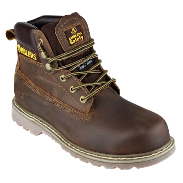 Amblers FS164 Unisex Säkerhetskängor 38 EUR Brun Brown 38 EUR