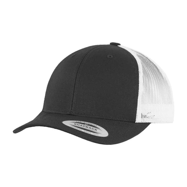 Flexfit Unisex Adult Classics Recycled Two Tone Trucker Cap One Black/White One Size