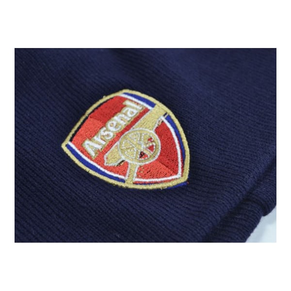 Arsenal Core Unisex stickad mössa One Size Marinblå Navy Blue One Size