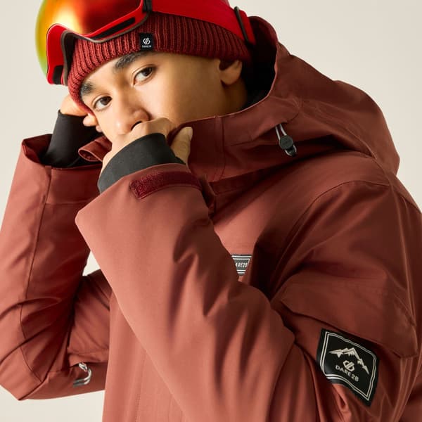 Dare 2B Twin Tip ll Skidjacka för herrar XS Rustic Red Rustic Red XS