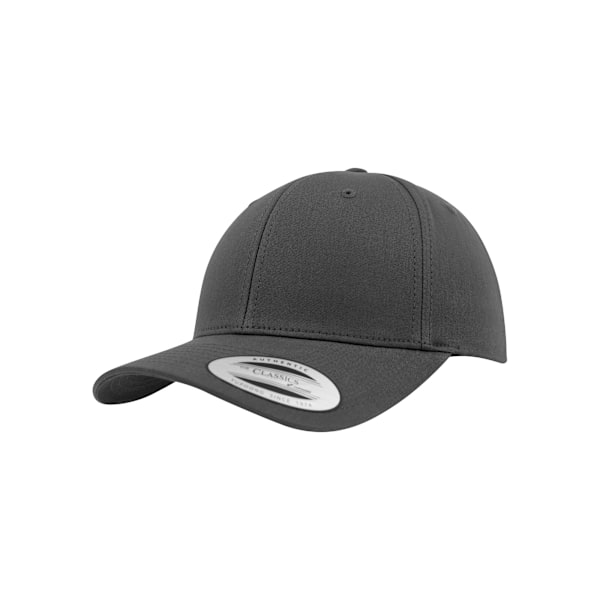 Flexfit Unisex Curved Classic Snapback Cap One Size Charcoal Charcoal One Size