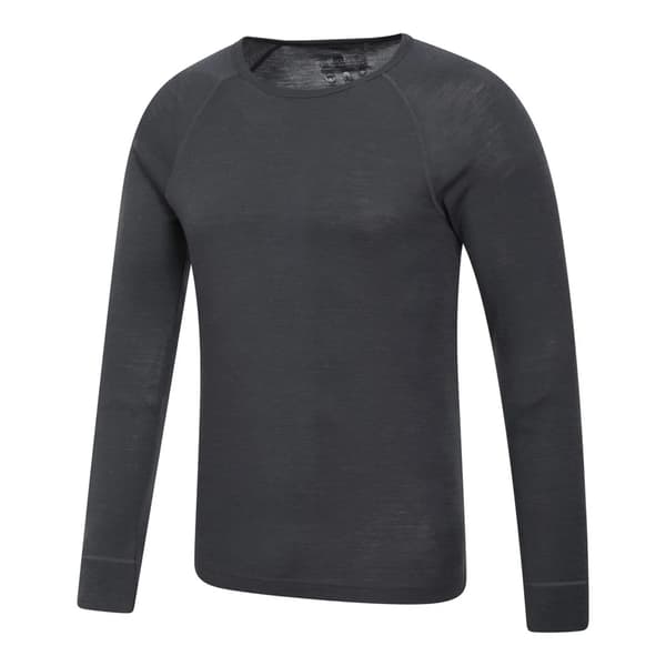 Mountain Warehouse Merino Ull Termotröja Herr S Mörkgrå Dark Grey S