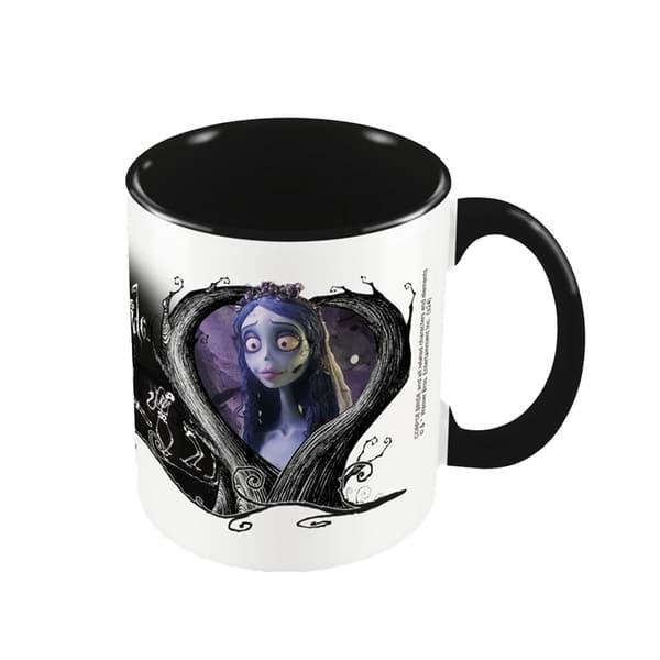 Corpse Bride Frame Mug En Storlek Vit/Svart White/Black One Size
