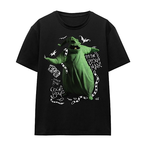 The Nightmare Before Christmas Unisex Vuxen Jag Är Oogie Boogie T-shirt Black M