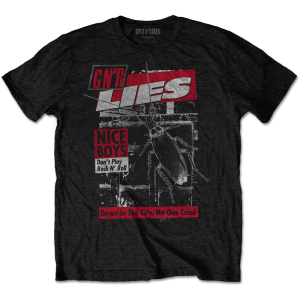 Guns N Roses Unisex Vuxen Nice Boy T-Shirt M Svart Black M
