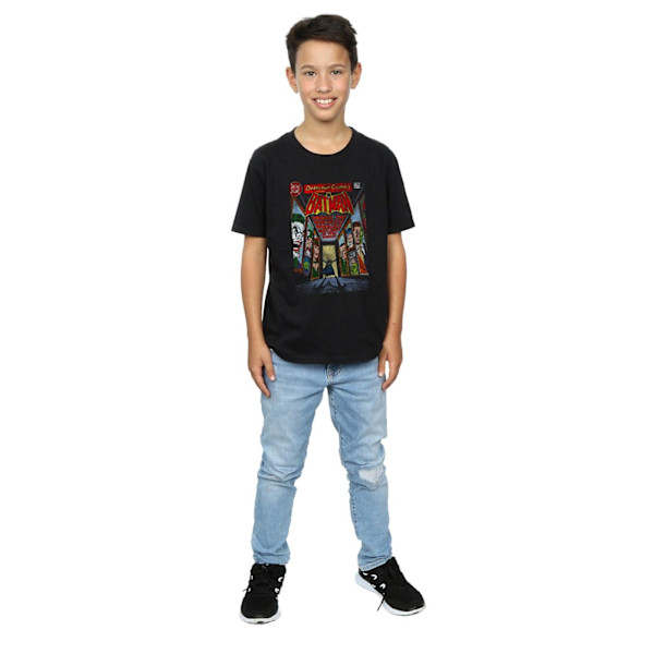 DC Comics Boys Batman Rogues Gallery Cover T-Shirt 5-6 år Blå Black 5-6 Years