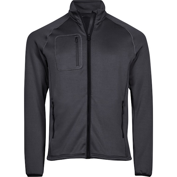 Tee Jays Herr Stretch Fleece Jacka M Mörkgrå Dark Grey M