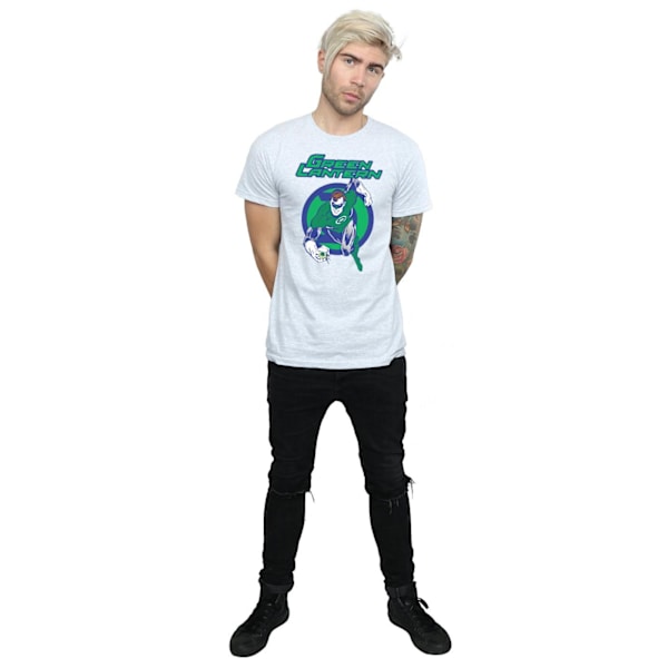 DC Comics Green Lantern Leap T-shirt XL Sports Grey för män Sports Grey XL