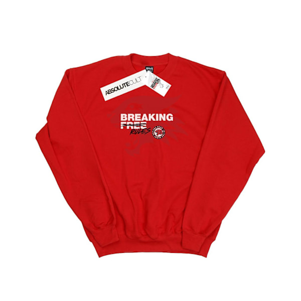 Disney Boys High School Musical The Musical Breaking Rules Sweatshirt Red 7-8 Years