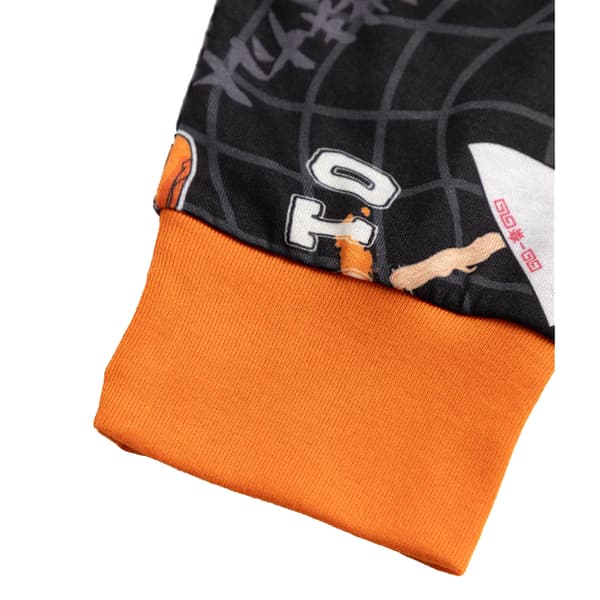 Naruto Pojkar Karaktär Långärmad Lång Pyjamas Set 11-12 År Orange/Blue 11-12 Years