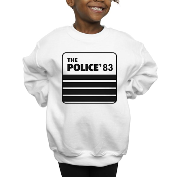 The Police Girls 83 Tour Sweatshirt 5-6 år Vit White 5-6 Years