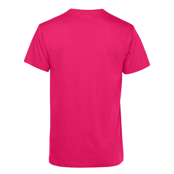 B&C Mens Organic E150 T-Shirt 2XL Magenta Rosa Magenta Pink 2XL