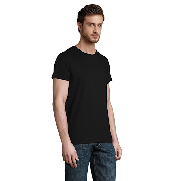 SOLS Crusader Ekologisk T-shirt Herr XS Deep Black Deep Black XS