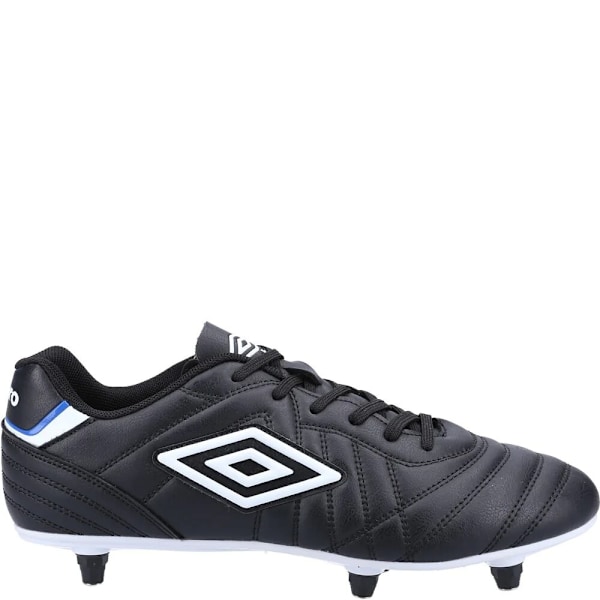 Umbro fotbollsskor för mjuk mark för män 10 UK svart/vit Black/White 10 UK