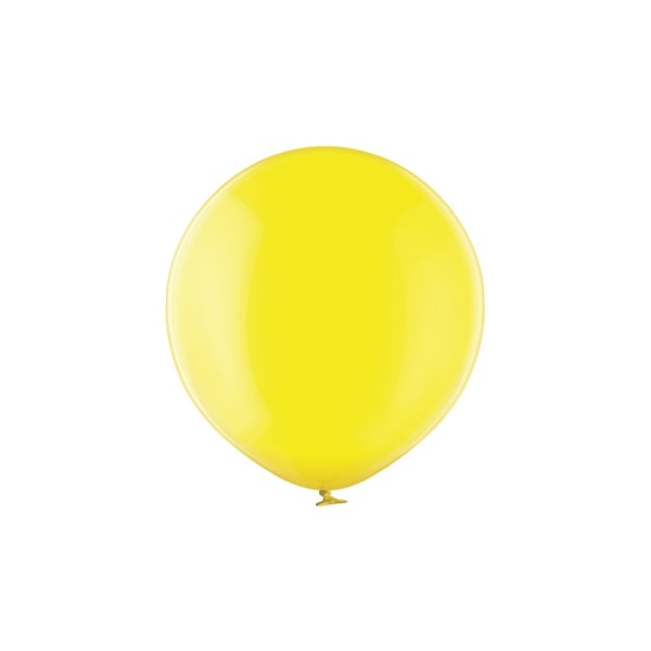 Belbal Latex Kristallballonger (Förpackning med 100) One Size Gul Yellow One Size