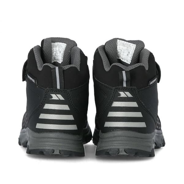 Trespass Barn/Barn Harrelson Mid Cut Vandringskängor 3 UK Bla Black 3 UK