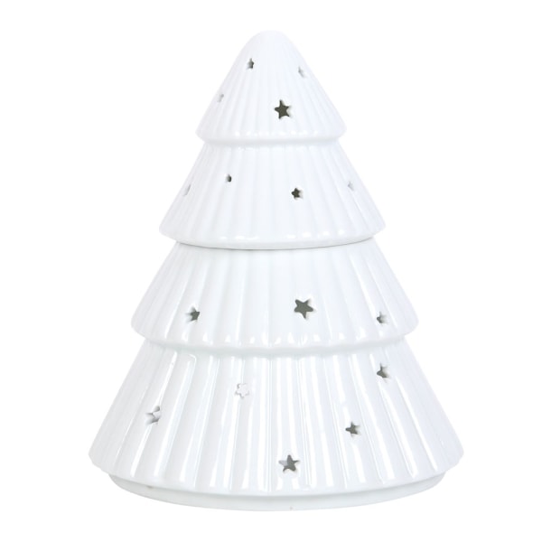 Något Annorlunda Julgran Oljebrännare En Storlek Vit White One Size