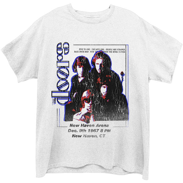 The Doors Unisex Adult New Haven Bomull T-shirt XXL Vit White XXL