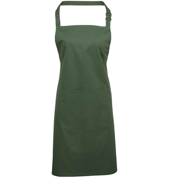 Premier Unisex Vuxen Färger Fickfull Förkläde En Storlek Moss Moss One Size