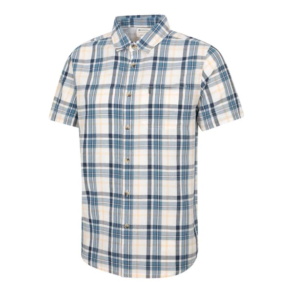 Mountain Warehouse Herrskjorta i bomull M Ljusblå Light Blue M