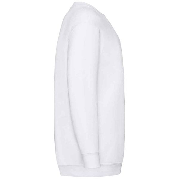Fruit of the Loom Barn/Barnkläder Klassisk Drop Shoulder Sweatshirt White 7-8 Years