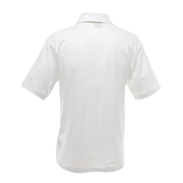 UCC 50/50 Herr Pique Kortärmad Polotröja S Vit White S