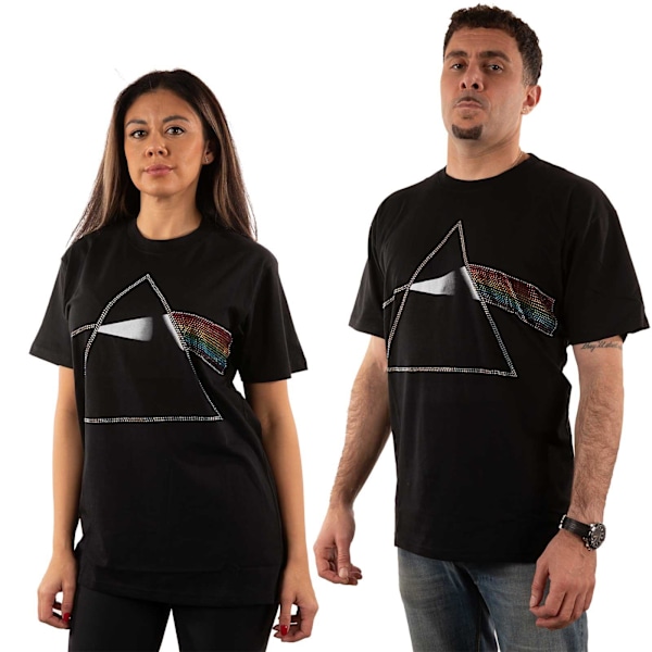 Pink Floyd Unisex Vuxen Dark Side Of The Moon Prydd T-shirt Black M