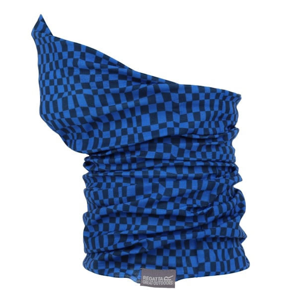 Regatta Barn/Barn Checkerboard Halsvärmare En Storlek Skydiv Skydiver Blue One Size