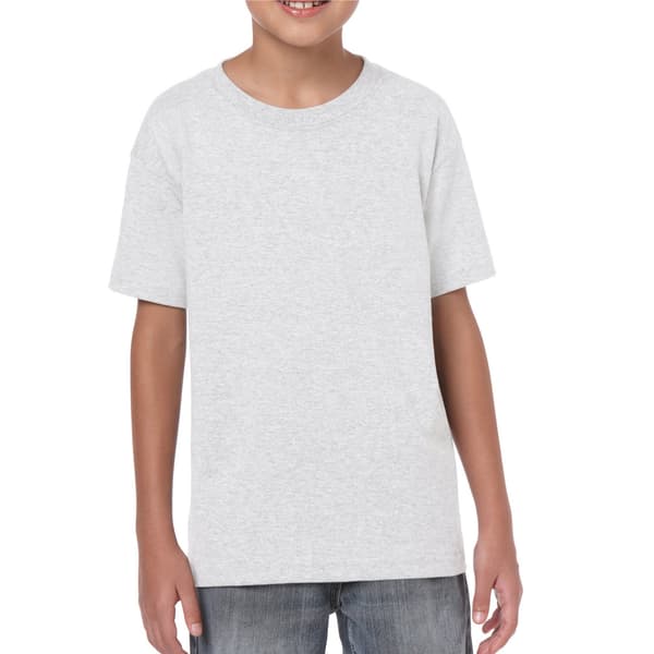 Gildan Barn/Barn Plain Bomull Tung T-shirt 9-11 År Ash Ash 9-11 Years