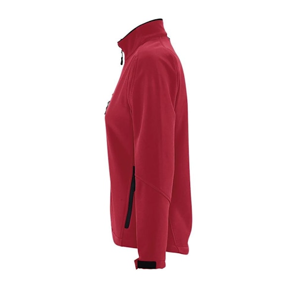 SOLS Dam/Dam Roxy Soft Shell Jacka (Andningsbar, Vindtät Och Vattenavvisande) Red L