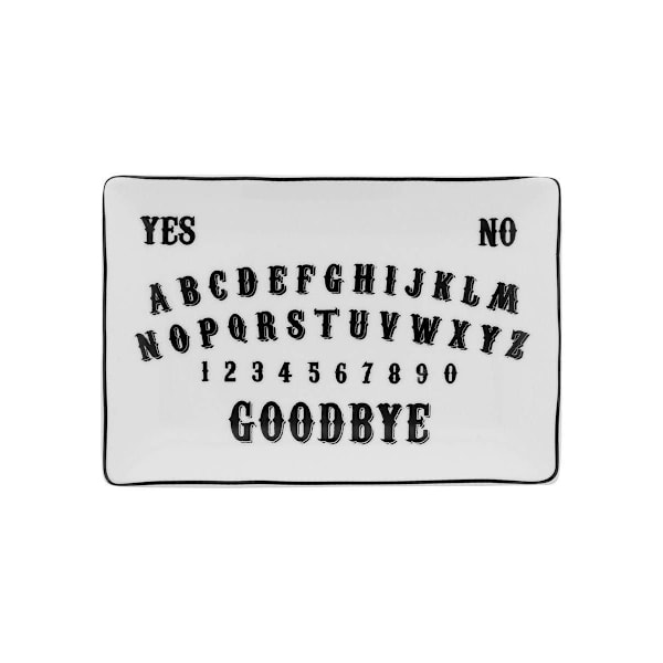 Something Different Ouija Board Prydnadsfat En Storlek Svart/Vit Black/White One Size